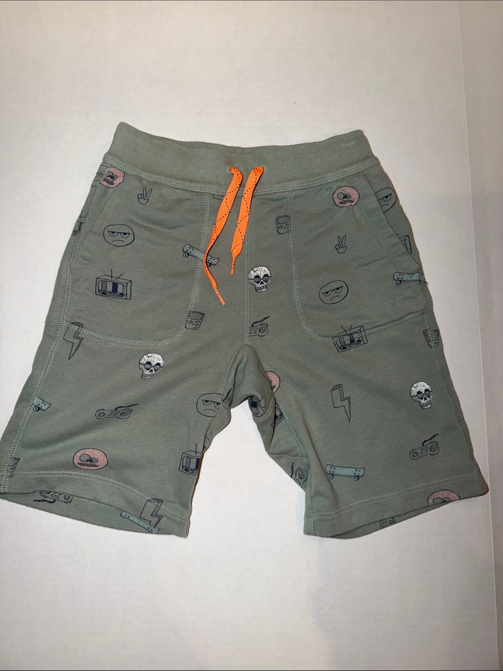 GAP boys Graphic Drawstring Shorts